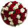 букет из красных и белых роз. Ростов-на-Дону